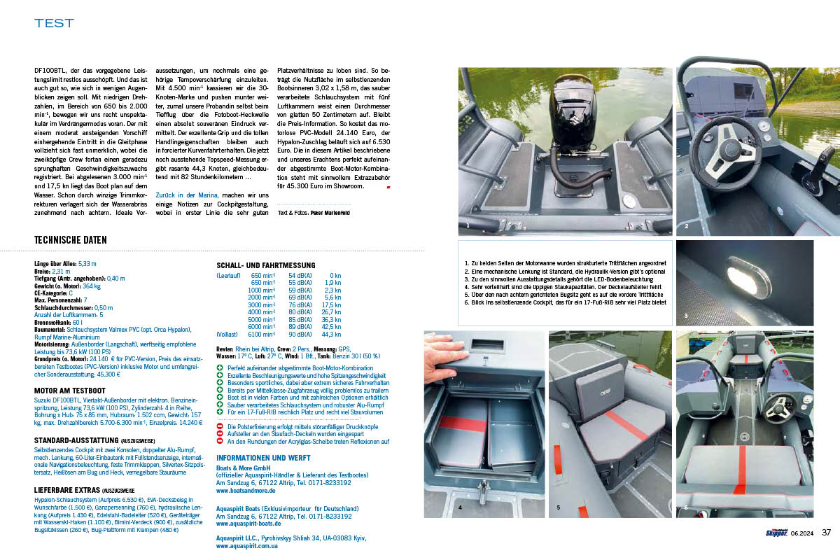 Testbericht AQS S530